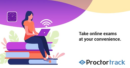 ProctortrackPro's tweet image. Proctortrack&apos;s advanced automated technology makes #OnlineProctoring a seamless and comfortable experience. Learn how it makes exam-from-home much easier ecs.page.link/4hrzS 

#Proctortrack #ProctoringSoftware #OnlineExams #EdTech #ProctoringTechnology #WebProctoredExams
