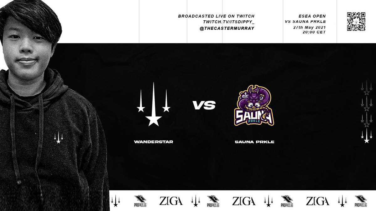 WANDERSTARorg's tweet image. 💫WANDERSTAR CSGO ESEA Open!💫

Our Main-Team is playing in @ESEA Open S37 once again.
Lets Go!

🆚 - #SaunaPRKLE (@csrockyy) 
⏰ - 27th May / 8:00pm 
📺 - twitch.tv/itsdippy_ - @TheCasterMurray 
🗺 - de_inferno

#ReachForTheStars #RFTS #CSGO #ESEA