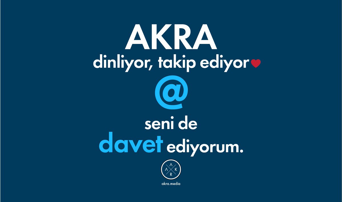 AKRA_media's tweet photo. AKRA dinliyor, takip ediyor, seni de davet ediyorum.❤️

#akra #akradaş #paylaş #davet #takipet #dostluk #arkadaşlık #muhabbet #perşembe https://t.co/JWjaUqS7vr
