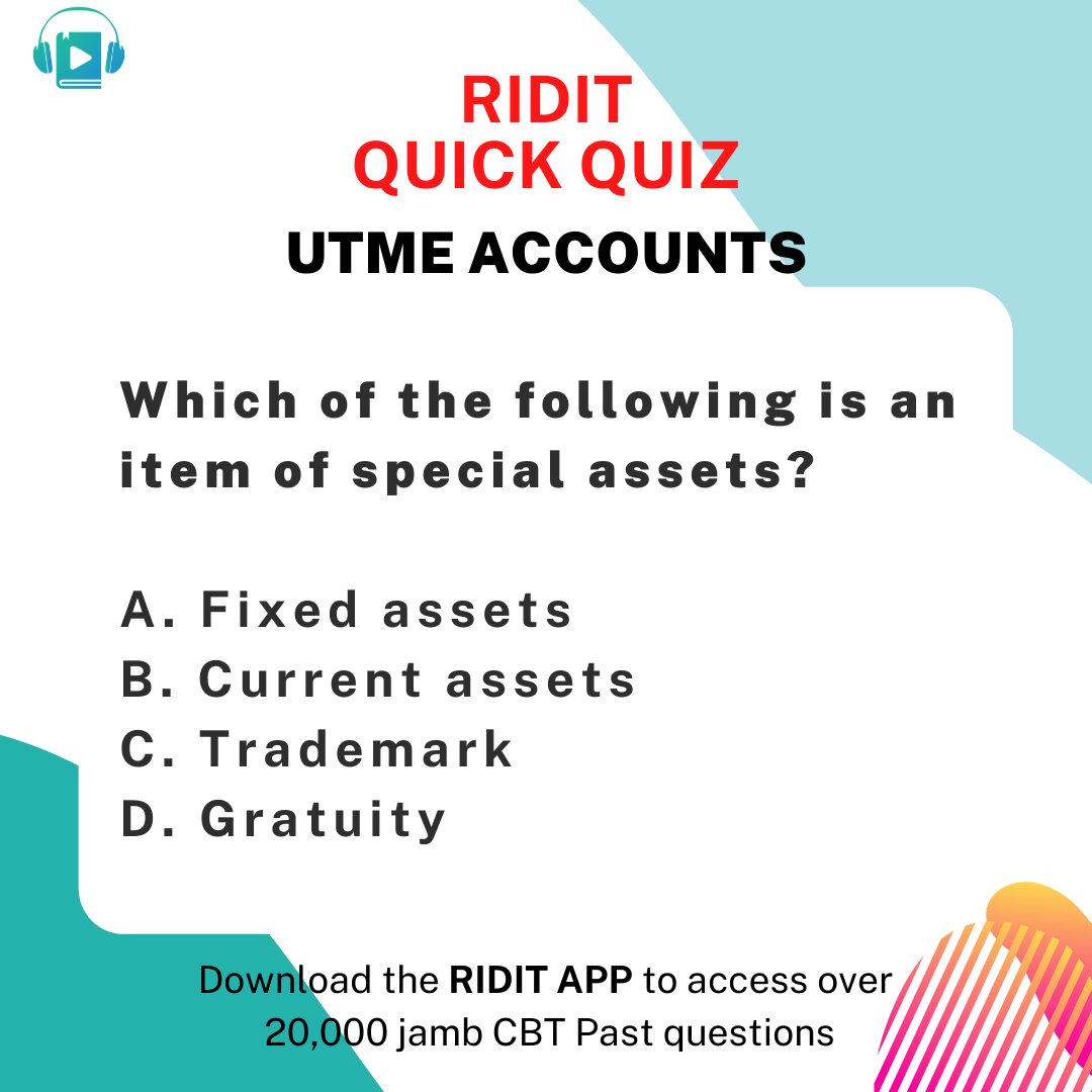 myridit's tweet photo. Let's quickly revise the JAMB past questions together.

.
.
.

#utme #jambpastquestions #revision #accounts #principlesofaccounts #jambaccounts #jambprinciplesofaccounts #passjambwithease #Jamb2021 #ridit https://t.co/a2K5rBTehJ