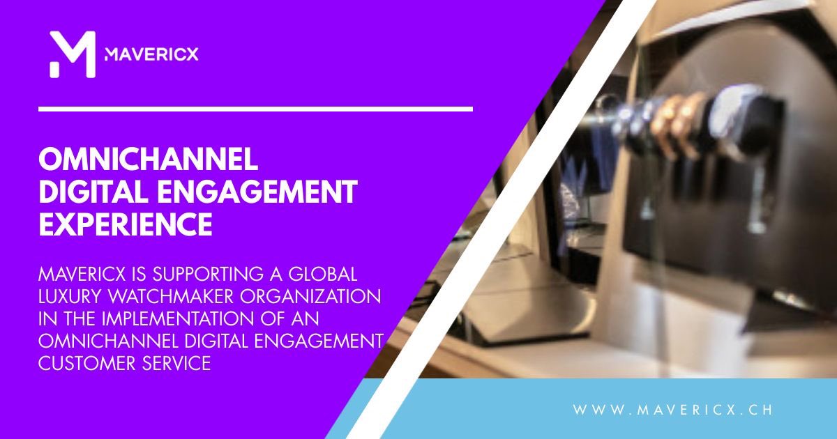 Our teams recently had the pleasure of supporting our client, a global luxury watchmaker organization, in the implementation of an #Omnichannel #DigitalEngagement customer service to enhance their customer experience during their events. 
mavericx.ch/customer-exper… #CX #Salesforce