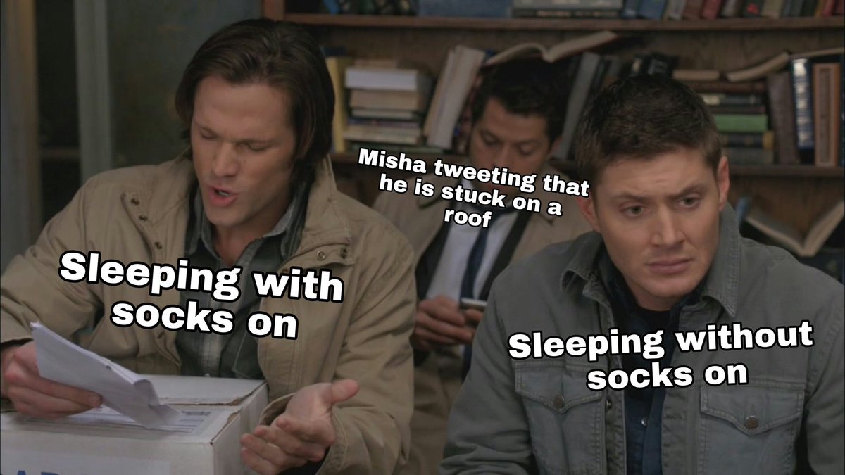 cas__2y5's tweet photo. Just another wild day in the spn fandom https://t.co/nhWU2mG0cR