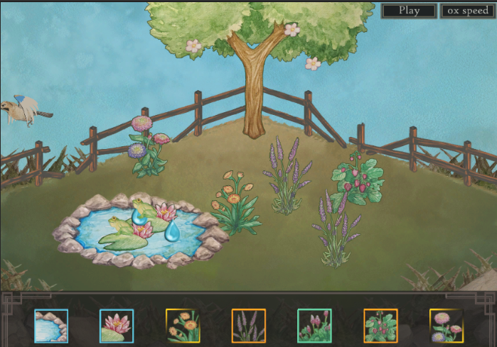 kriswb's tweet photo. Flourish πΊ
A casual, hand-drawn strategy game about planting flowers and placing ponds to gather nitrogen, potassium and water to plant more plants and upgrade your tree to bear fruit π
π»#GreatSpringGameJam2021 entry
π
out now
π° nyop
πhttps://t.co/4HD9AQtt8Q https://t.co/5S8ISbBStN