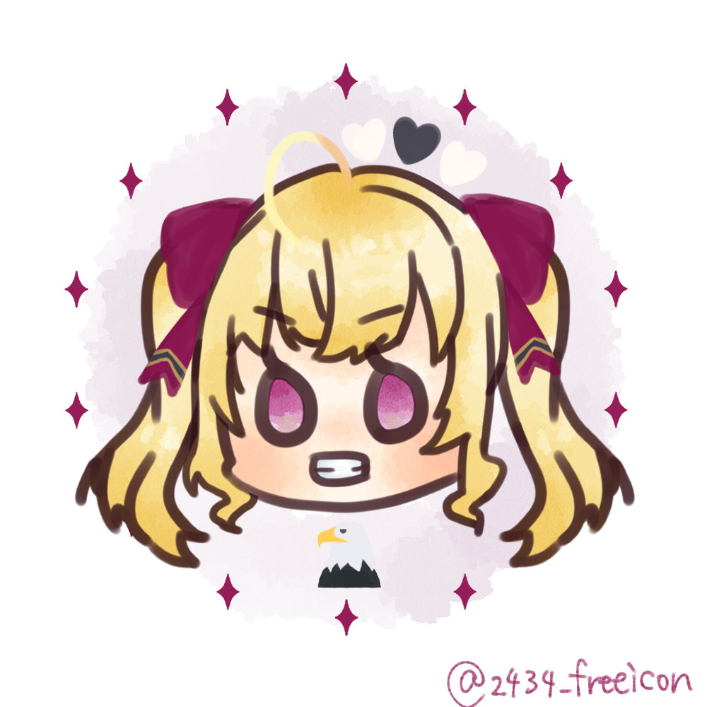 フリーアイコン配布アカウント 鷹宮リオン さんのフリーアイコンを製作しました みんなで推しましょう 自作発言 商業利用のみお控えください リオンあーと フリーアイコン T Co Xsl2l9n5ln Twitter