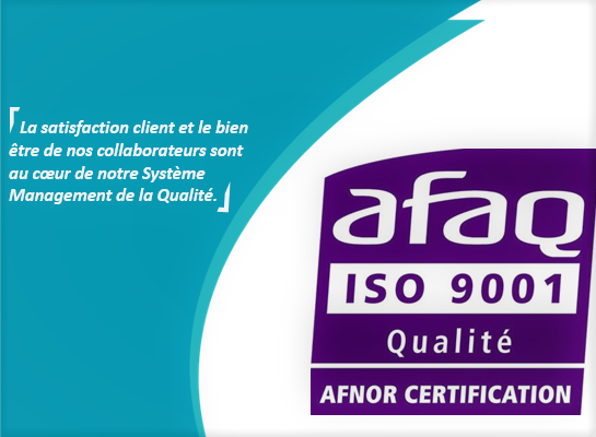 SeimafG's tweet photo. Le Groupe Seimaf à le plaisir de vous annoncer l’obtention de sa certification iso 9001 – 2015, pour ses activités de bureau d’études dans le domaine de la conception mécanique et de l’installation générale.
#ISO9001 #ingénierie #Installationgénérale #Adptezlaseimafitude https://t.co/tUJGfazW2T
