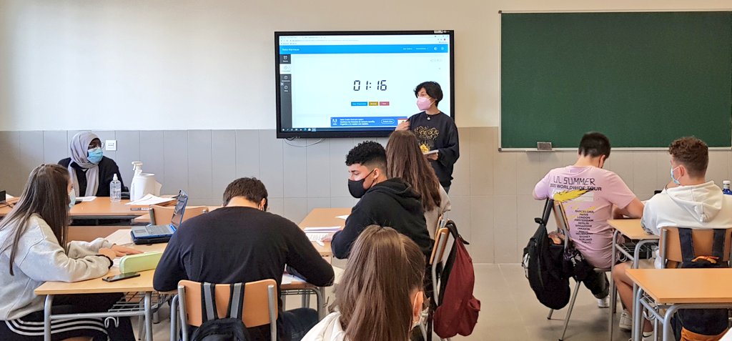 IESCLARACR's tweet image. Enhorabuena a nuestros y nuestras estudiantes y docentes de Oratoria por el trabajo realizado. Hoy se ha celebrado la final por cursos del torneo interno de debates. Tanto los temas como el desarrollo de las pruebas no han podido ser más interesantes
👏🏻👏🏻👏🏻👏🏻👏🏻👏🏻👏🏻