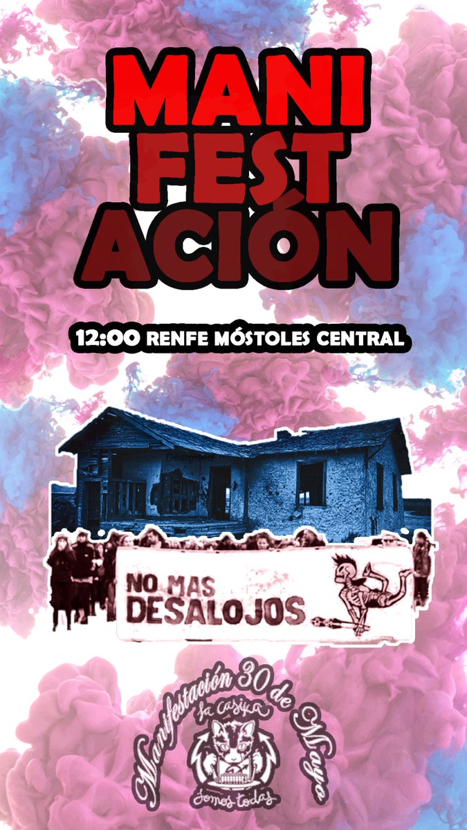 AntirrepreMad's tweet photo. El 7 de junio se celebrará el juicio en el que se decidirá el futuro de la Casika tras un largo proceso. El 30 de mayo las compañeras organizan una manifestación para mostrar su rechazo y en defensa del espacio.
¡Comparte y difunde! https://t.co/9GVyF3ahRl