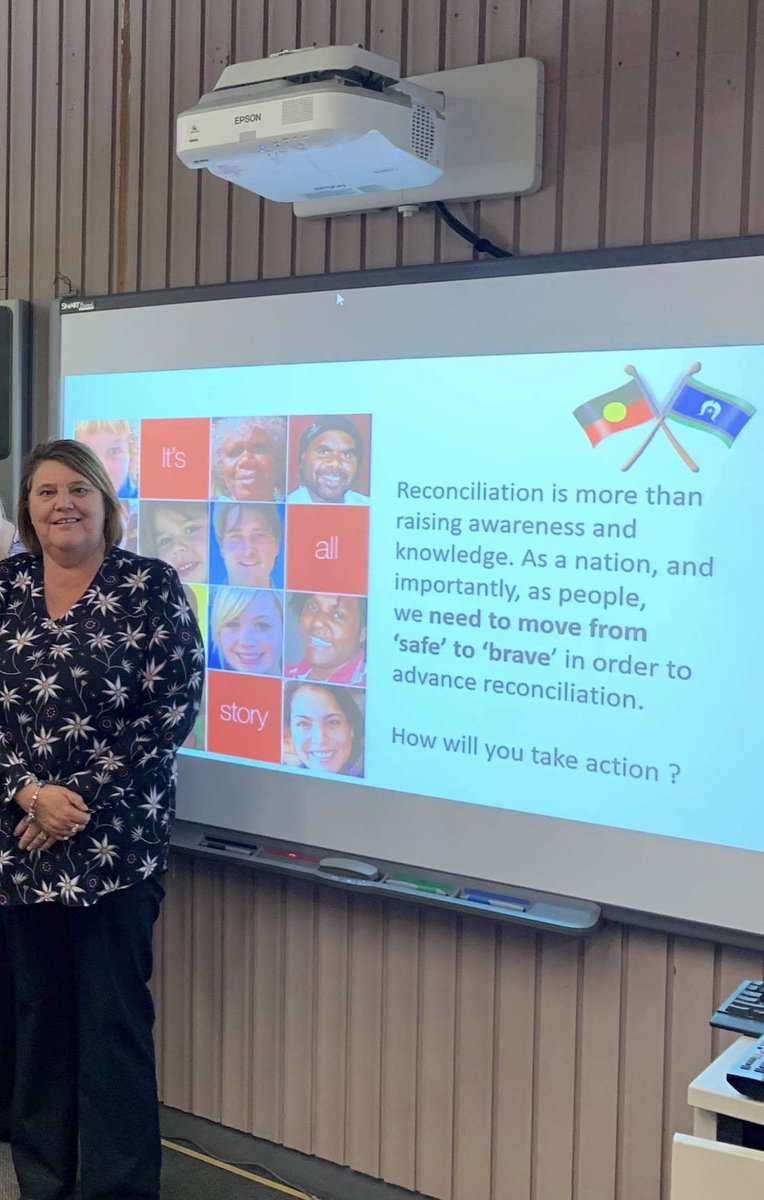 VickiBowen14's tweet photo. National Reconciliation Week  Today Glenfield Education Office hosted a reconciliation gathering to ensure our colleagues learn from the First Nations people they work alongside. Amazing work today @LesleymarkMarks for organising this very emotional @kylielcaptain @VJegers https://t.co/iR2d9IGBxg