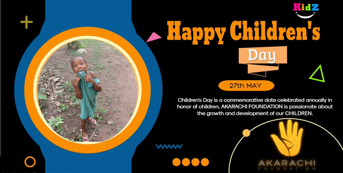 akarachi_fdn's tweet photo. AKARACHI FOUNDATION is passionate about the growth and development of our kids. We celebrate them on this day and will continue to support their growth towards a better future. https://t.co/6l1gh3jRdQ