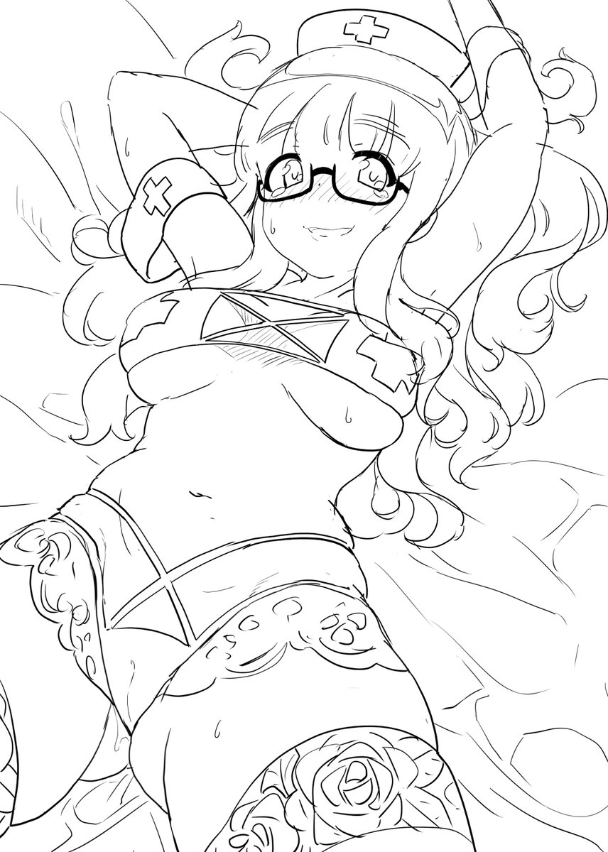 あれ?気づいたらさおりんになってたしよくわからん衣装描いてた・・・
絶対さおりん「もうやだぁ;;」って言ってるよなぁ 