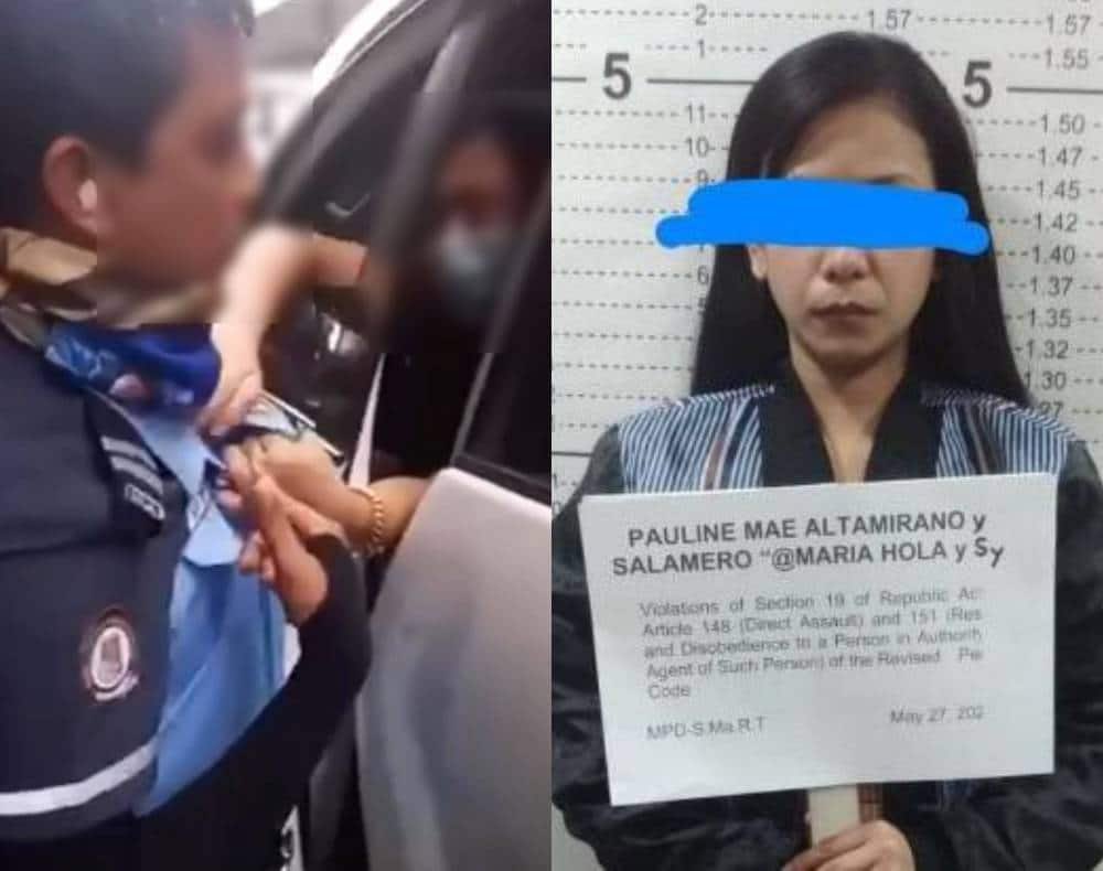 manilabulletin's tweet photo. Female driver arrested, charged for assaulting a traffic enforcer in Manila https://t.co/Bt7BB7XASc https://t.co/cwVClxpWy0