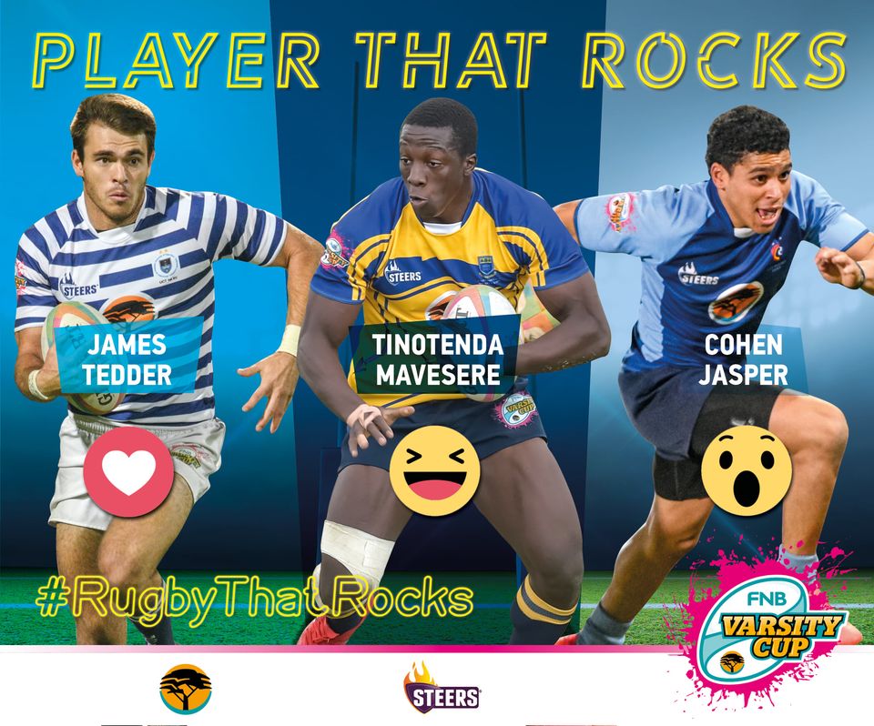 UWCSport's tweet photo. UWC lets back our own!

Tinotenda Mavesere has been nominated #PlayerThatRocks for this year's @varsitycup  campaign.

Let's help him bring that car home!

Vote here🗳️: https://t.co/2iyFYqTaHw

#RugbyThatRocks https://t.co/AWZEIfioyx