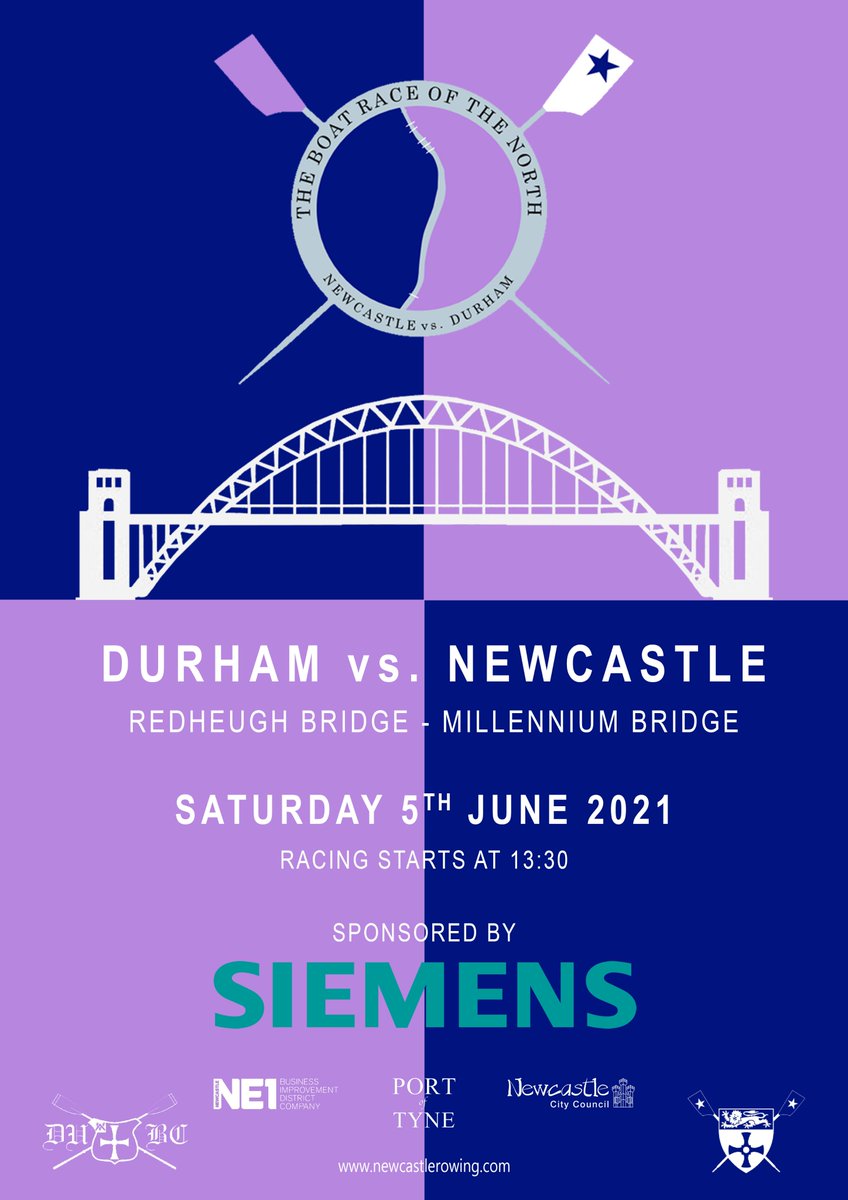 TheBROTN's tweet image. After being cancelled last year, the Boat Race of the North is back.
5th June, races starting from 13.30.
Follow this account for updates in the run up to, and during, the event.