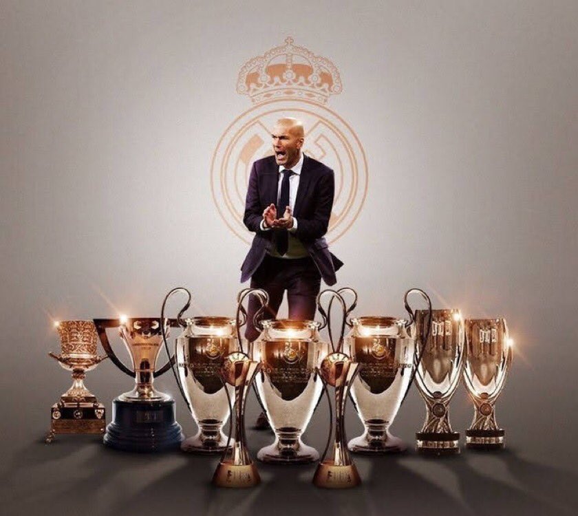 GRACIAS por tanto Zizou, siempre te lo vamos a agradecer