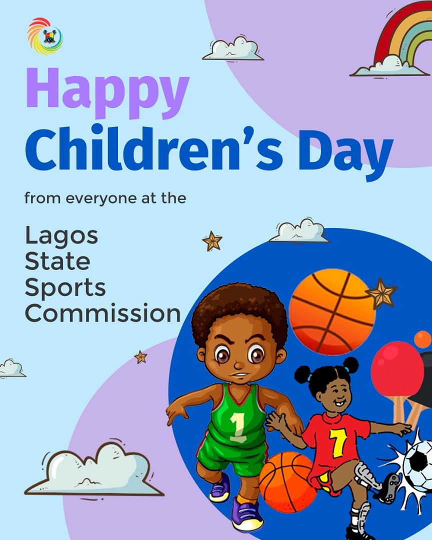 @Lagsportscomm (@thelssc) on Twitter photo Happy Children's Day from all of us at Lagos State Sports Commission. Happy Children's Day from all of us at Lagos State Sports Commission.
