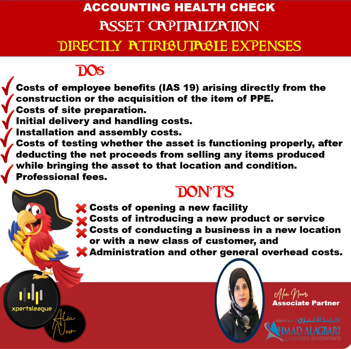 Aliaznoor's tweet photo. #assetcapitalization
𝐂𝐚𝐩𝐢𝐭𝐚𝐥𝐢𝐳𝐞 𝐃𝐢𝐫𝐞𝐜𝐭𝐥𝐲 𝐀𝐭𝐭𝐫𝐢𝐛𝐮𝐭𝐚𝐛𝐥𝐞 𝐂𝐨𝐬𝐭 -𝐈𝐀𝐒𝟏𝟔

#xpertsleague #aroundthe_worldoffinance #Assetcapitalization #capitalizationthreshold #IAS16 #Prpertyplantequipment #PPE #accounting #financialreporting https://t.co/LDSRPU7dGm