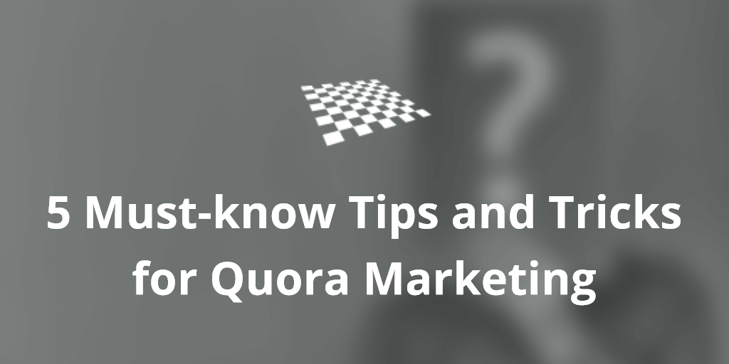 5 Must-know Tips and Tricks for Quora Marketing divendor.com/tips-and-trick…