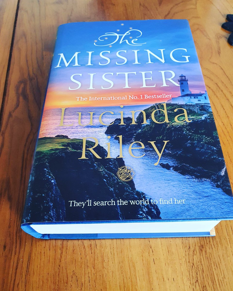 What a beauty! The long awaited copy of #themissingsister @lucindariley  I can't wait to read this!! #thesevensistersseries