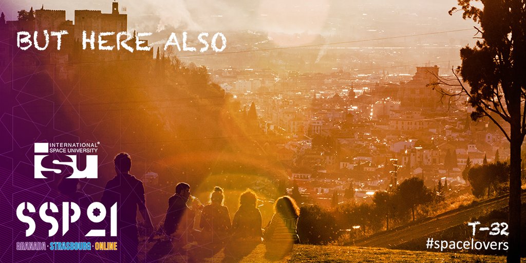 ISUnet's tweet image. Here, but also here and there ? 
YES, we confirm you read correctly🚀

This SSP21 will be on 3 sites : Strasbourg, Granada and online!
The FIRST multi-site Space Studies Program 👍
A new space challenge!
#isu #ssp #ssp21 #education #space #university #granada #strasbourg #online