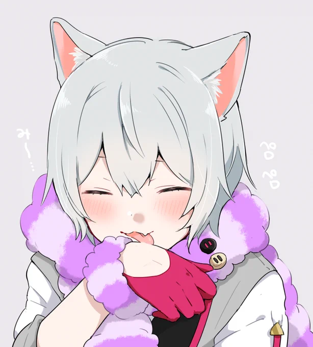 風呂も入らんとネココキュン描いてた 