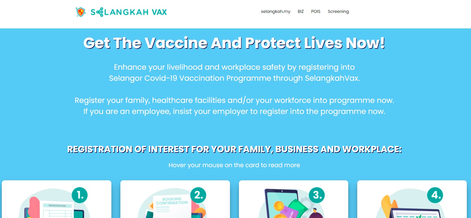 Com vax selangkah