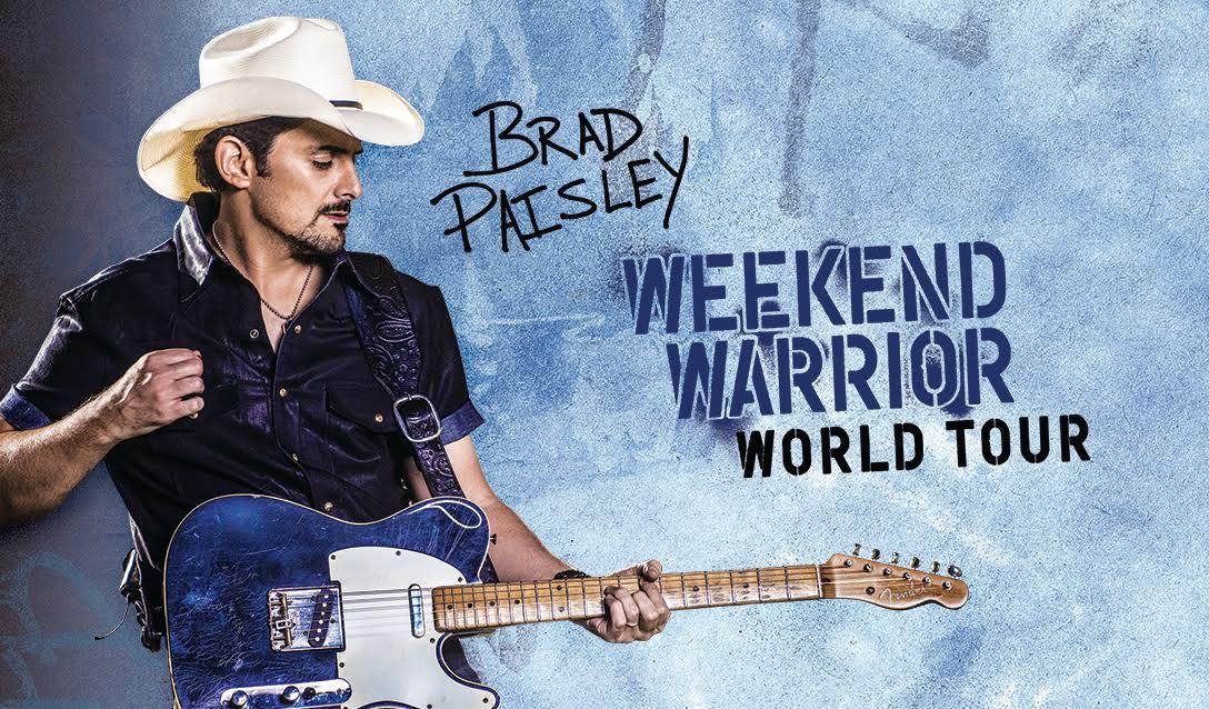 Brad Paisley has announced the tour dates for his 2021 US outing, in support for his 2017 album, 