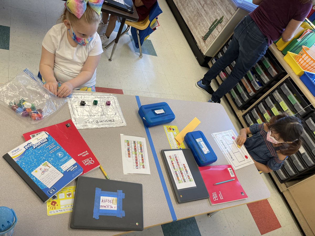 Ss engaged in superstar learning during phonics instruction, in order to meet learning outcomes. Look at their use of classroom resources to support their learning. I am one proud teacher! <a href="/JSzymanski301/">Jen Szymanski</a> <a href="/canstafford/">Candice Stafford</a>  #NESSuperstars