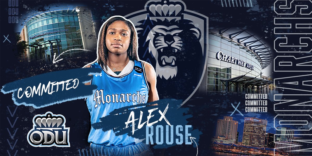 ODUWBB's tweet photo. Welcome to the 𝙈𝙊𝙉𝘼𝙍𝘾𝙃 𝙁𝘼𝙈𝙄𝙇𝙔, Alex Rouse ‼️

Alex signed out of Joe T. Robinson High School in Little Rock, Arkansas. A dynamic guard, Rouse was an all-state player on the hardwood and a state champion soccer player as well.

#ODUSports | #ReignOn | #Monarchs https://t.co/KpbvYaPP7G