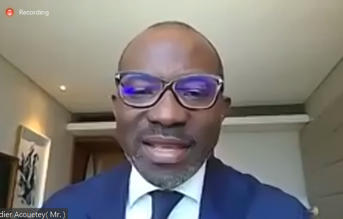 ___5th ACE Impact Virtual Regional Workshop 
Day 3: 27th May, 2021___

Today, we had the Private Sector Representative on the #ACEImpact Project Steering Committee discuss extensively on the role of  #Entrepreneurship and #Innovation  
<a href="/the_ACEProject/">Africa Higher Ed. Centers of Excellence-ACE Impact</a>
<a href="/COEUAEU/">COE_UAEU</a> 
<a href="/TonyElumeluFDN/">The Tony Elumelu Foundation</a>