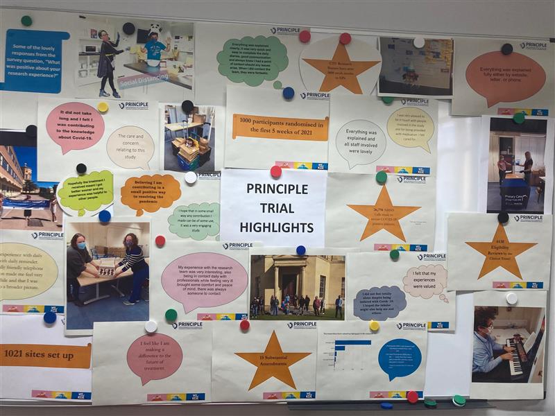 The #PRINCIPLETrial has now reached 5000 participants!!!👏🥳 Well done everyone for all your hard work💪Here in the CTU we've been looking back on all the trial highlights ☺️ #BePartofResearch #COVID19 #Treatment #clinicaltrials #primarycare