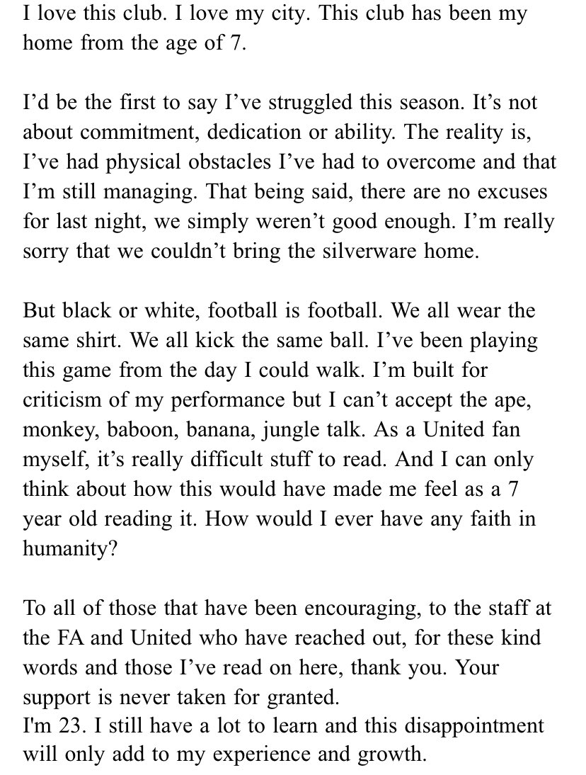 This means more than you know ♥️
manutd.com/en/news/detail…