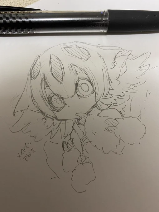久しぶりに深夜のらくがき 