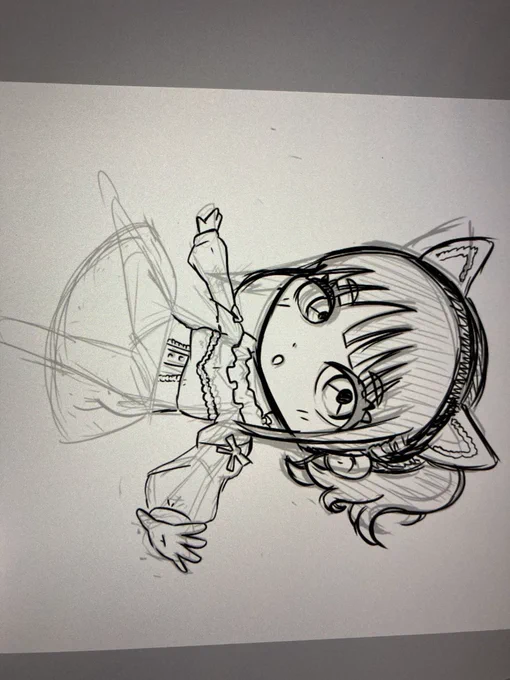 ちびキャラ描くのは楽しいなぁ r 
