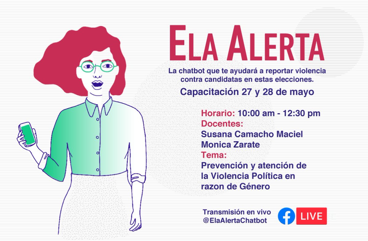 BordePolitico's tweet photo. #ElaAlerta 
¡¡Arrancamos!!
Las esperamos en nuestra capacitación 

Aquí 👇🏾https://t.co/TpHsPy0T9z https://t.co/S75DmU68QO