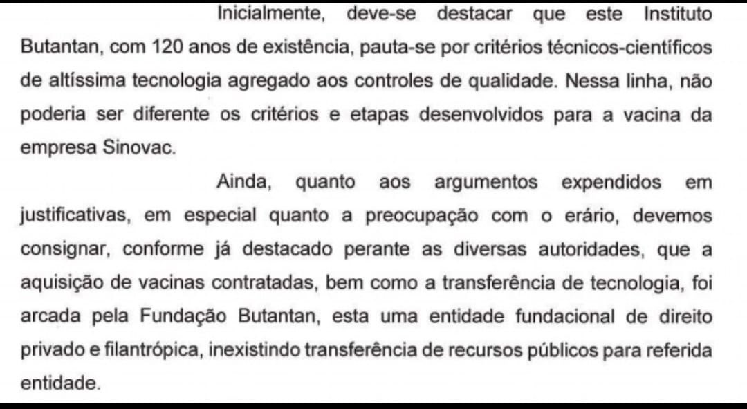 DouglasGarcia's tweet photo. MINHA AGÊNCIA DE CHECAGEM TÁ ON - Dimas Covas mentiu e eu tenho documentos que comprovam: em fevereiro de 2021 o Butantã remeteu ao meu gabinete um documento afirmando inexistência de recursos públicos para a aquisição de vacinas. Deem RT até chegar ao senador @MarcosRogerio https://t.co/IVyTjYvnkd