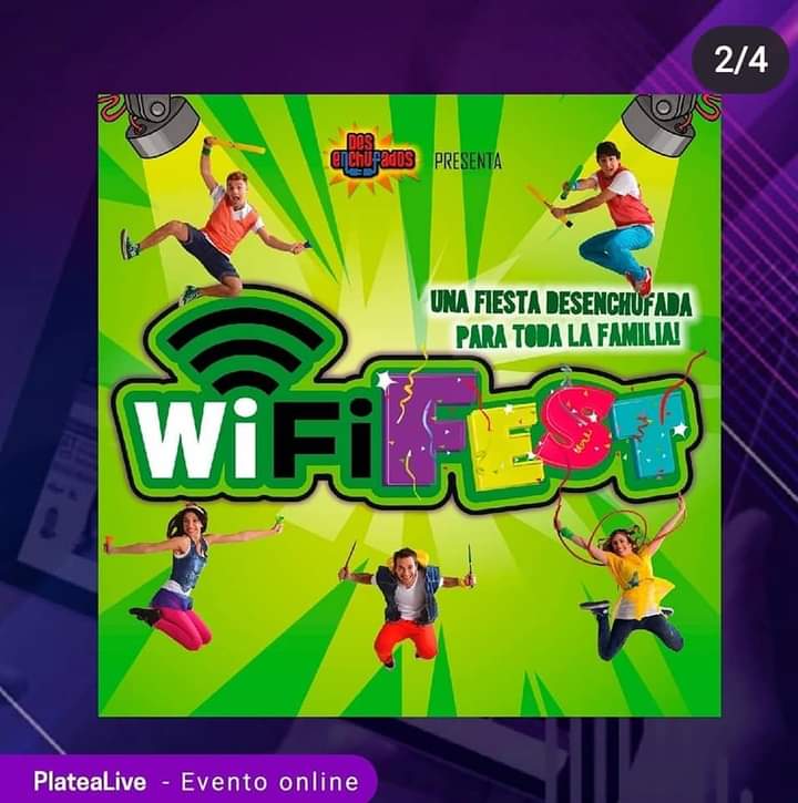 actantes's tweet photo. Disfrutá el finde del espectáculo 🎧Wifi Fest, La fiesta desenchufada de la compañía @DesenchufadosOK

🎫 Comprá tu acceso ingresando en este link:
https://t.co/JL6DDlK0cx

#desenchufados #teatroaltoque #música
#humor #percusión #wififest #animateajugardesenchufado #paseolaplaza https://t.co/oKA4Kk7hba