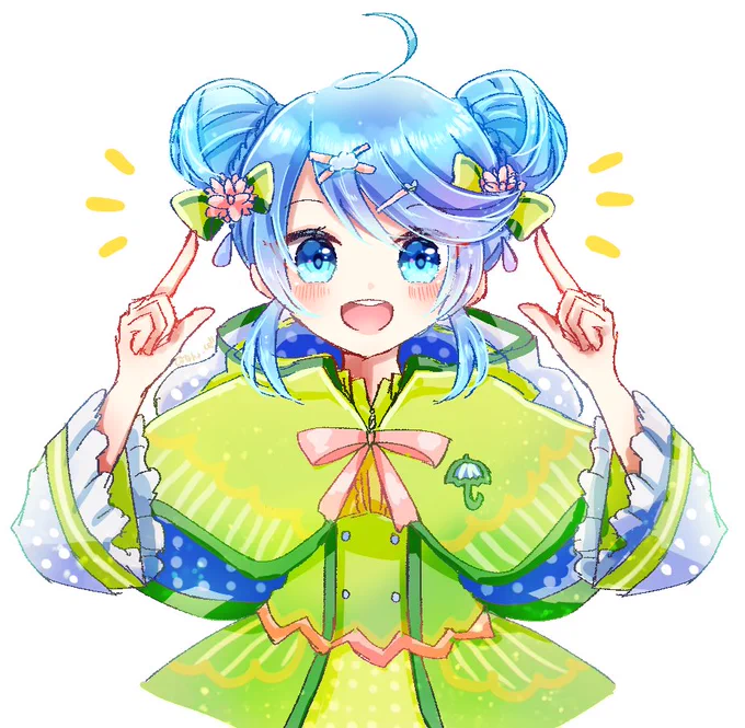 ツユハちゃん再登場おめでとう〜〜〜!!!!!
カエルさんと同じ髪型かわいい🐸💞 