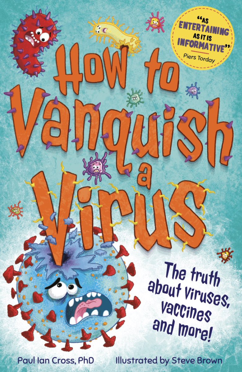 speckledpen's tweet photo. Featuring Super Scientists such as @ravenscimaven, we’re delighted to celebrate publication day for How To Vanquish A Virus, from scientist @pauliancross & illustrator @SteveSketchesIt, published by @KidsWelbeck! #howtovanquishavirus https://t.co/Koi9lxN9Ue