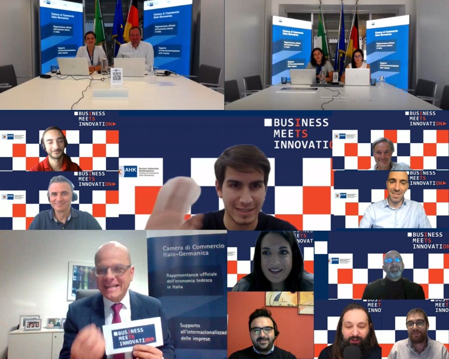 AHK_Italien's tweet photo. #businessmeetsinnovation 2021 ai nastri di partenza!
Il 23/06 si terrà il Reverse pitch in live streaming, con la presentazione dei progetti oggetto del contest da parte di @BoehringerIT, @BoschGlobal e @Siemens_Italia: https://t.co/krmEw94u6f
In collaborazione con @UniCredit_IT https://t.co/vFa7cmwyBu