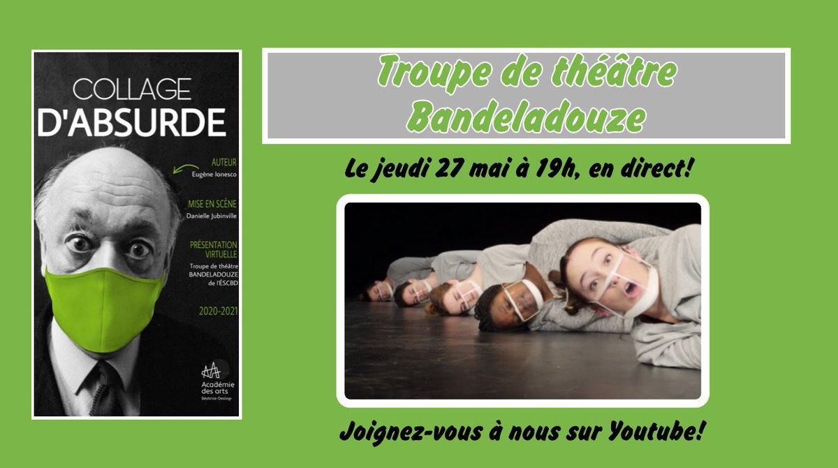 Joignez-vous à nous <a href="/BdDesloges/">École secondaire catholique Béatrice-Desloges</a> <a href="/ecolecatholique/">CECCE</a> #BDfier
Lien: youtube.com/watch?v=mXy43U…