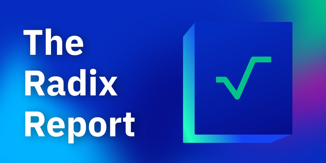 Radix - Radically Different DeFi tweet media