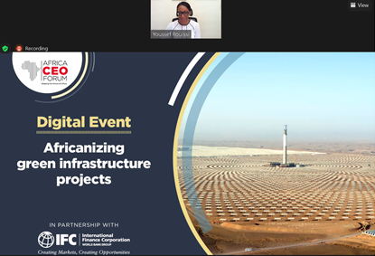 IFCAfrica's tweet photo. Linda Munyengeterwa, @IFC_org’s Regional Industry Director for Infrastructure MEA, ends the session on a high note "Without energy, development won't happen. Let's use all of our recourses to drive Africa forward and we can do it." #ACFdigitalevents https://t.co/4TwkdO5cG4