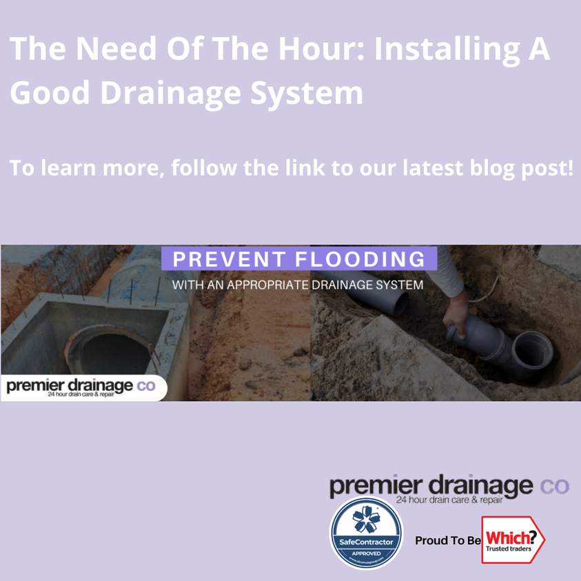 PremierDrainage's tweet photo. The Need Of The Hour: Installing A Good Drainage System.

To learn more follow the link to our newest blog post. 

https://t.co/djNl8cKA61 https://t.co/B9EdKW4VSg