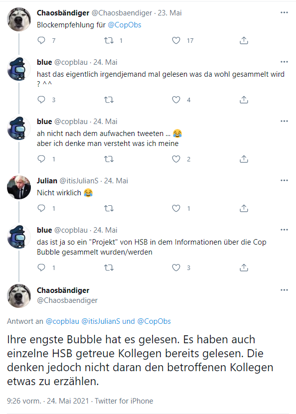 HSB_Forum's tweet photo. Ihr Vaterlandsverräter und Kollegenschweine, die ihr bereits #CopObs gelesen habt - ihr seid so niederträchtig, denn ihr habt
BETROFFENEN KOLLEGEN NICHTS ERZÄHLT!
Ich verurteile euch.
Nicht!
#TeamBlau auf Twitter wieder mal #TeamClowns oder so - #lol https://t.co/kxAJEQTRiN