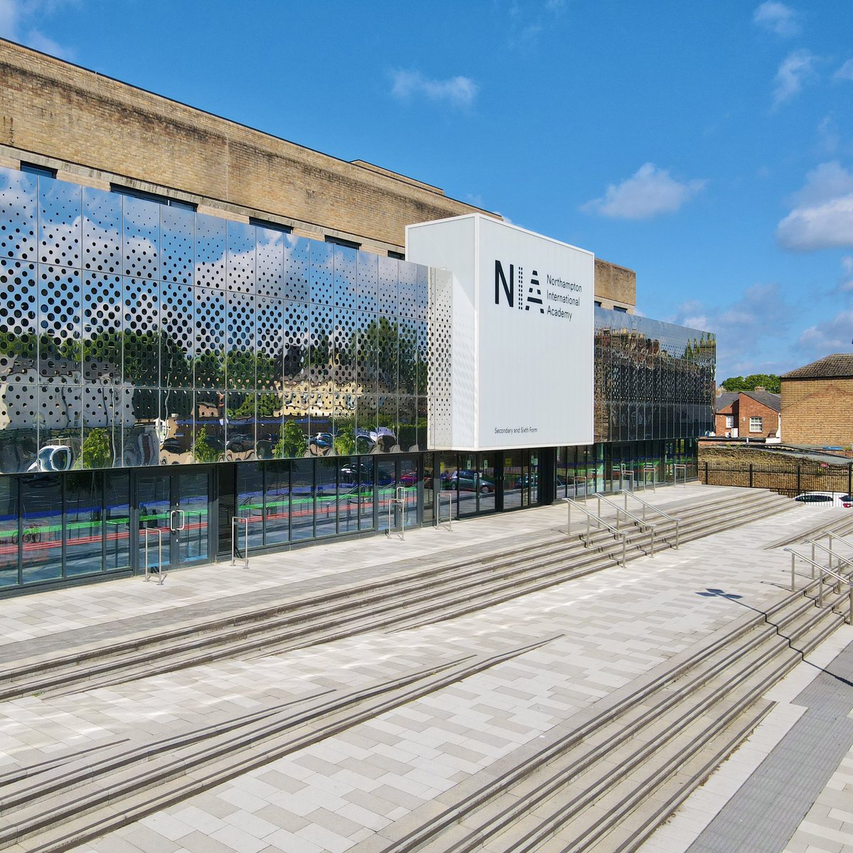 We’ve just wrapped up our second day of shooting with our new clients @NIA_Northampton. The weather was playing ball today, allowing us to get some great aerials of the striking  building which was transformed back in 2019. 

#aerialphotography #aerialvideo #dronephotography
