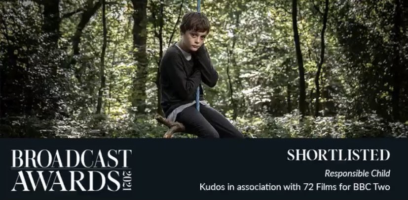 KudosTV's tweet photo. Wishing a huge good luck to our wonderful #ResponsibleChild and #TwoWeeksToLive teams who are both nominated in tonight’s @BroadcastAwards🤞🤞🤞 https://t.co/qeqkKCur42