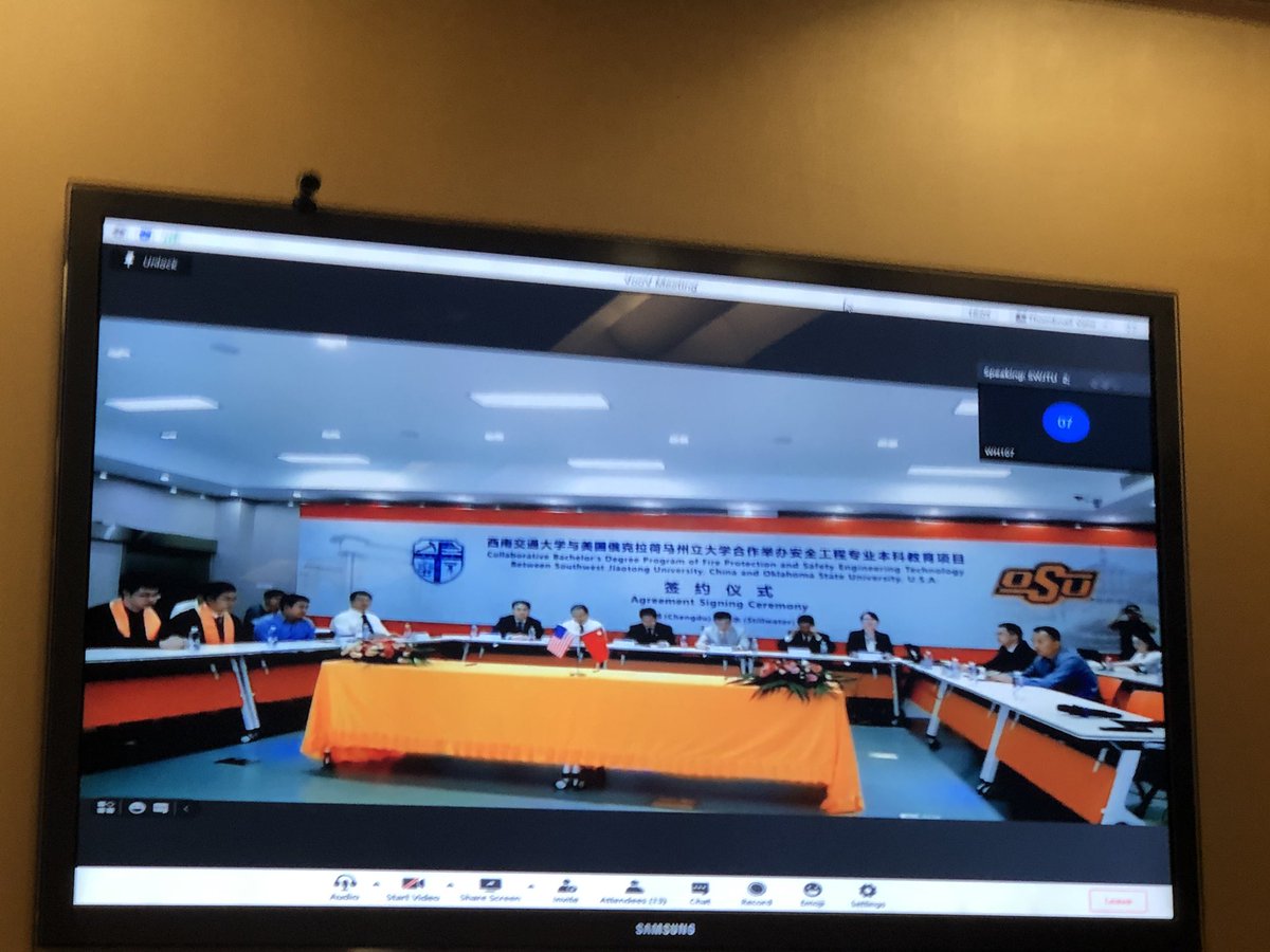 FPSETatOKstate's tweet photo. Special shout out to these #okstate21 #fpset graduates π! These students are the first cohort of our joint program with Southwest Jiatong University and have earned dual degree! π€ π₯ we recently did a virtual ceremony since they could not travel to Stillwater! https://t.co/Xile6nmVlz