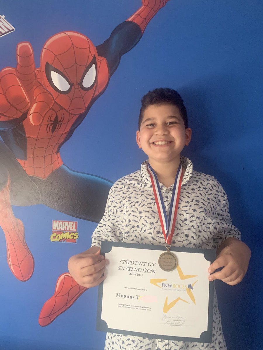 Congratulations to Putnam Northern Westchester BOCES June Student of Distinction Recipient, Magnus T! We are so proud of all the progress he has made throughout this school year! <a href="/brewsterschools/">Brewster Central School District</a> <a href="/LisaHammel_PNWB/">Lisa Hammel</a> <a href="/LouRiolo/">Lou Riolo</a> #WeCanDoThat #PathwaysToSuccess #LSBStrong