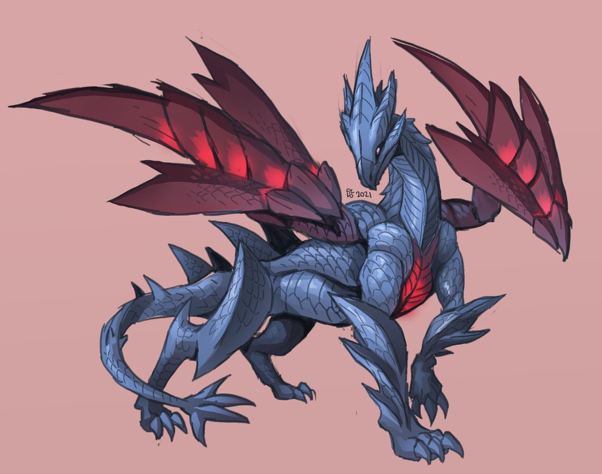 Monster Hunter Valstrax Fanart - bmp-wenis