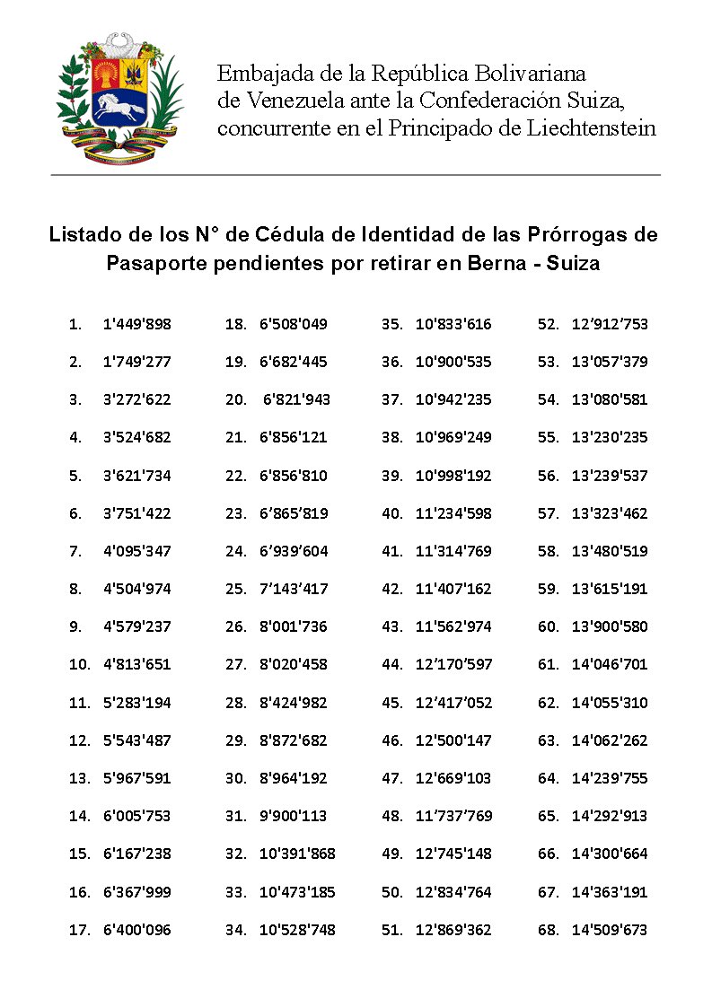 Embajada de Venezuela en Suiza on Twitter: \